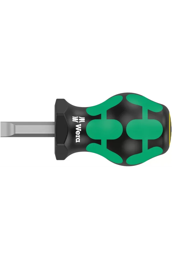 Wera 335 Stubby/Topaç/Karbüratör Tornavidası, 1.2 x 8 x 24.5 mm