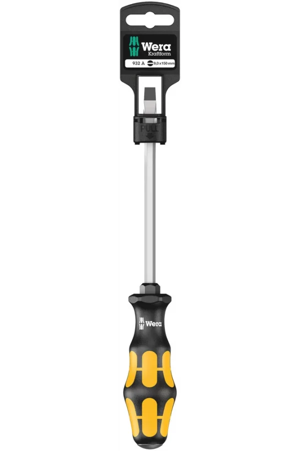Wera 932 A SB Düz Tornavida, 1.6 x 9 x 150 mm