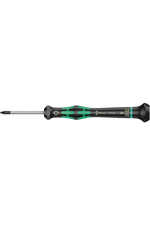Wera 2067 Elektronikçi TORX® HF Tornavida Tutma Fonksiyonlu, TX 4 x 40 mm