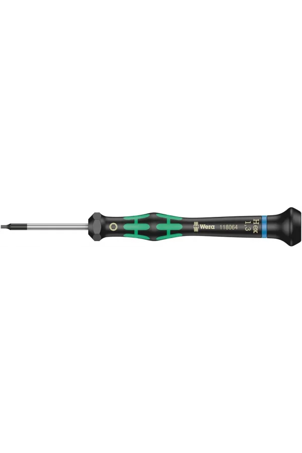 Wera 2054 Elektronikçi Altıgen Tornavida, 0.05 x 40 mm