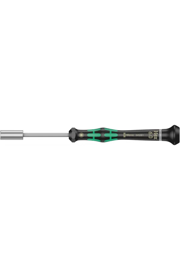 Wera 2069 Elektronikçi Lokmabaş Tornavida, 6 x 60 mm