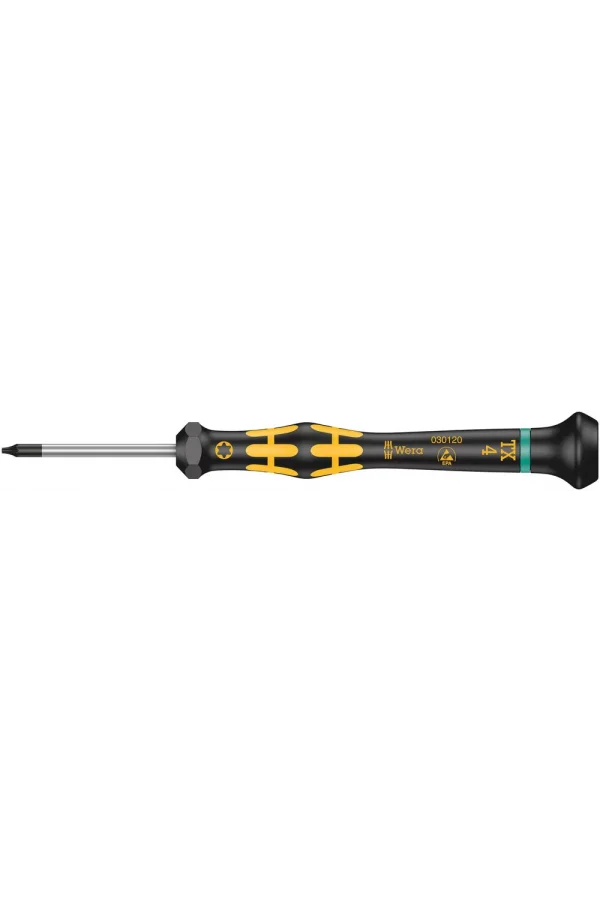 Wera 1567 TORX® ESD Kraftform Micro Tornavida, TX 4 x 40 mm