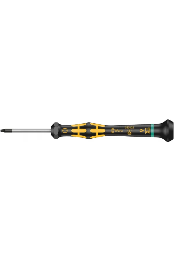 Wera 1567 TORX® ESD Kraftform Micro Tornavida, TX 6 x 40 mm