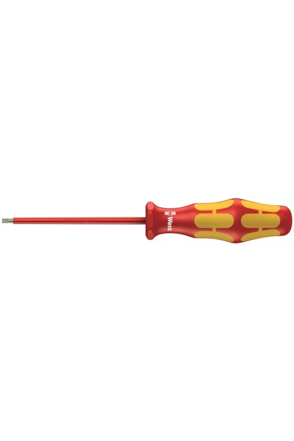 Wera 160 i VDE Yalıtımlı Düz Tornavida, 0.4 x 2.5 x 80 mm