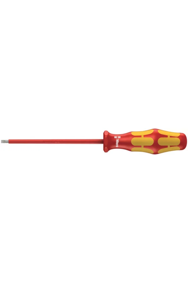 Wera 160 i VDE Yalıtımlı Düz Tornavida, 0.5 x 3 x 100 mm