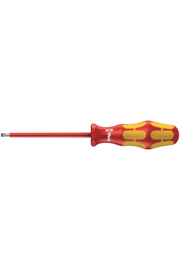 Wera 160 i VDE Yalıtımlı Düz Tornavida, 0.8 x 4 x 100 mm