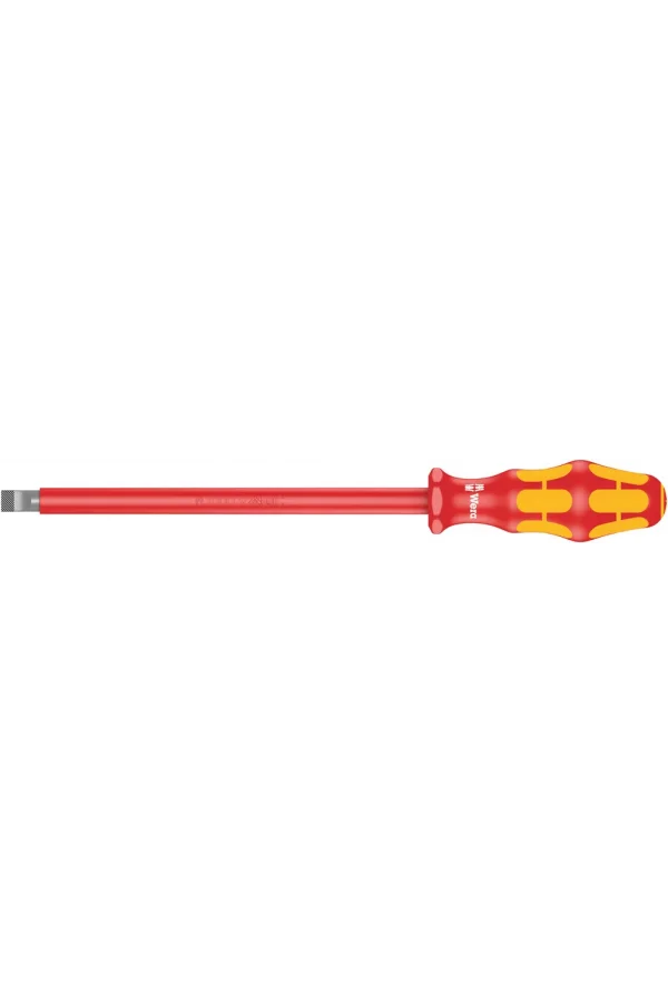 Wera 160 i VDE Yalıtımlı Düz Tornavida, 1.6 x 10 x 200 mm