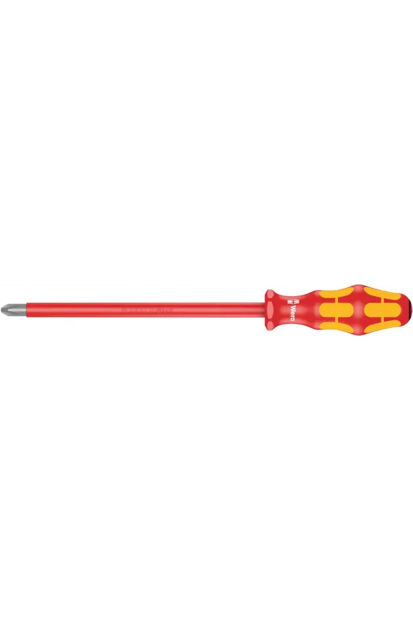 Wera 165 i PZ VDE Yalıtımlı Pozidriv Tornavida, PZ 4 x 200 mm