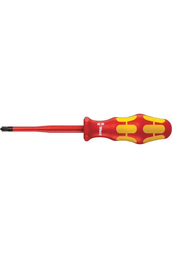 Wera 162 iS PH/S VDE Yalıtımlı Yıldız/Düz Tornavida, İnce Bıçaklı, # 2 x 100 mm