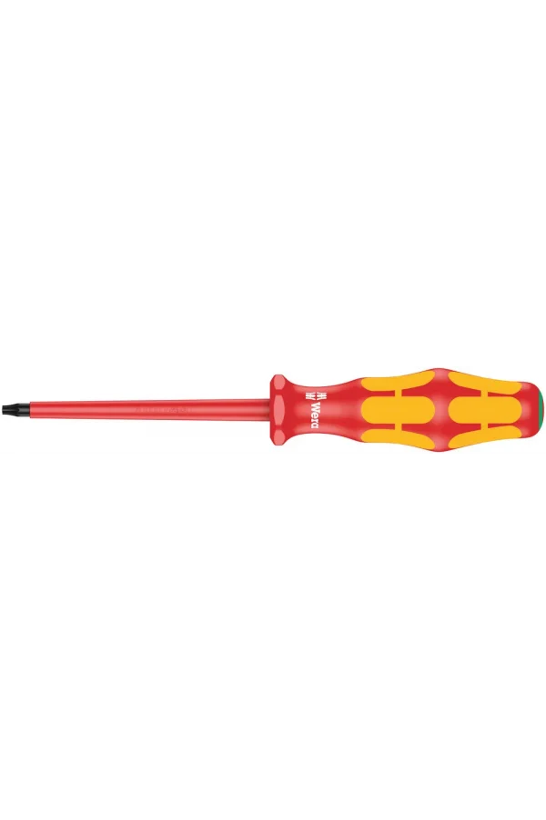 Wera 167 i VDE Yalıtımlı TORX® Tornavida, TX 9 x 80 mm