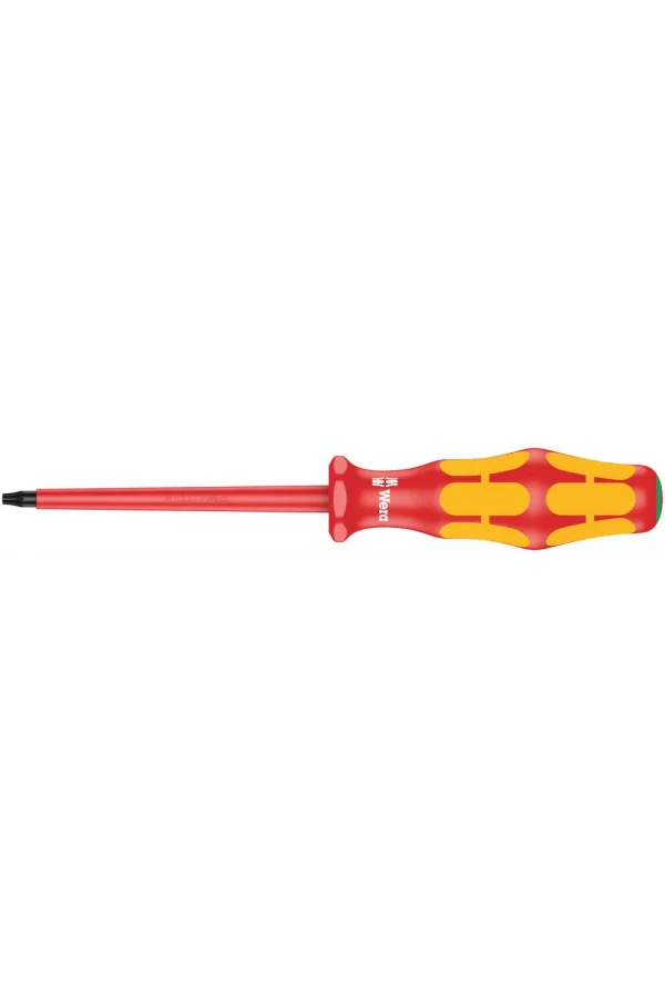 Wera 167 i VDE Yalıtımlı TORX® Tornavida, TX 10 x 80 mm