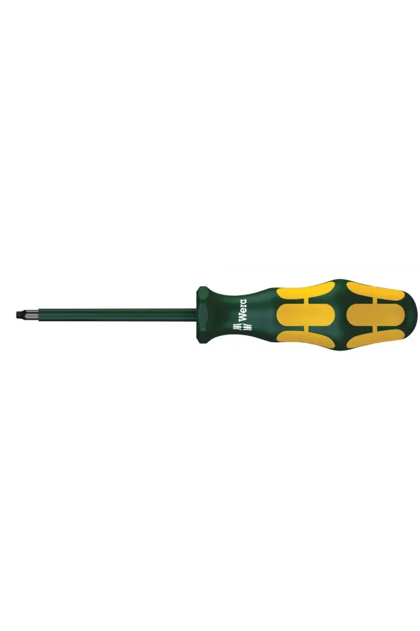 Wera 168 i VDE Yalıtımlı Kare Tornavida, # 1 x 80 mm