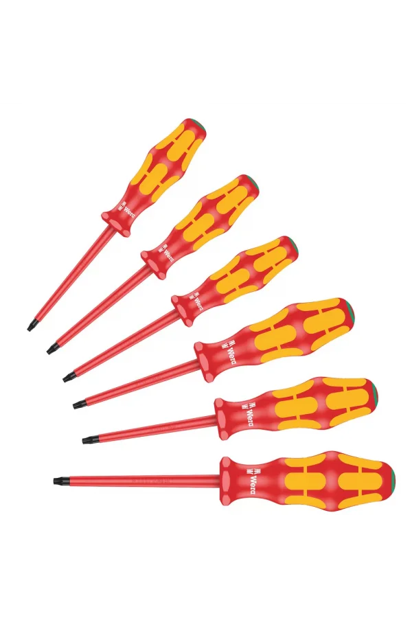 Wera 167 i/6 Kraftform Plus 100 Serisi Tornavida Seti