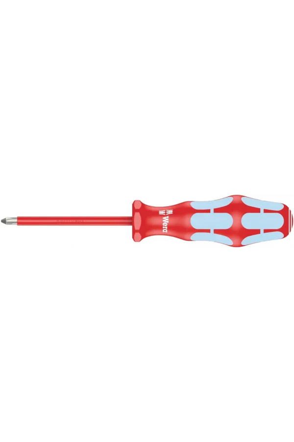 Wera 3162 i PH VDE Yalıtımlı Yıldız Tornavida, Paslanmaz, PH 1 x 80 mm