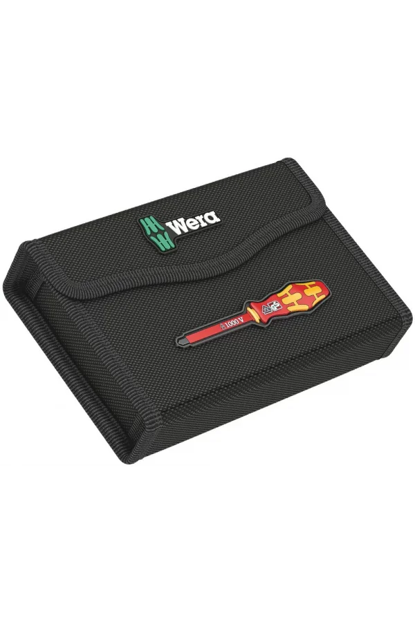Wera 9413 Kumaş Çanta, Kraftform Kompakt VDE 17 Ekstra İnce 1 için, boş, 240 x 148 x 47 mm
