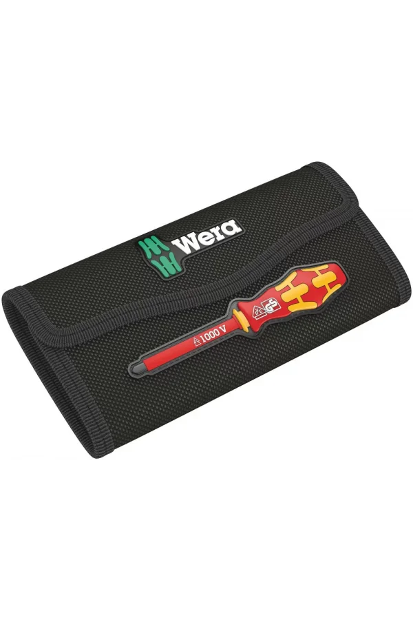Wera 9457 Katlanır Kumaş Kılıf, 18 parçalı Kraftform Kompakt VDE Set için, boş, 180 x 85 mm