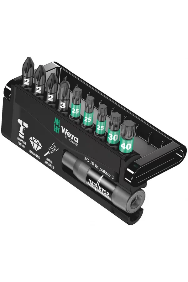 Wera Bit-Check 10 Impaktor 3