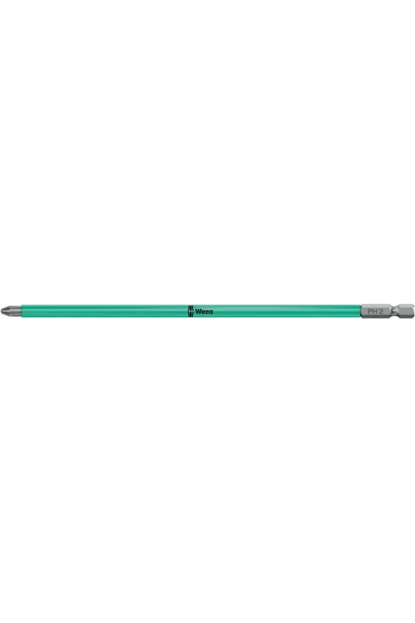 Wera 853/4 ACR® SL Bits, Plastik Kılıflı, Mıknatıslı, PH 2 x 200 mm
