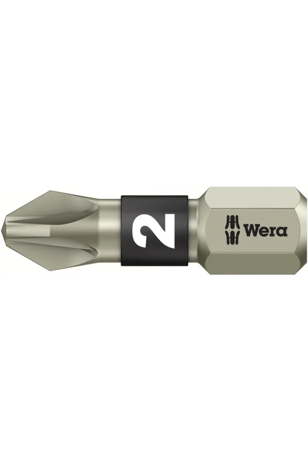 Wera 3855/1 TS Bits, Paslanmaz, PZ 2 x 25 mm