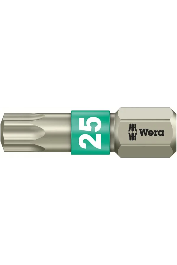 Wera 3867/1 TS TORX® Bits, Paslanmaz, TX 25 x 25 mm