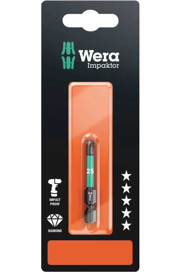Wera 867/4 IMP DC SB Impaktor Bits, TX 20 x 50 mm