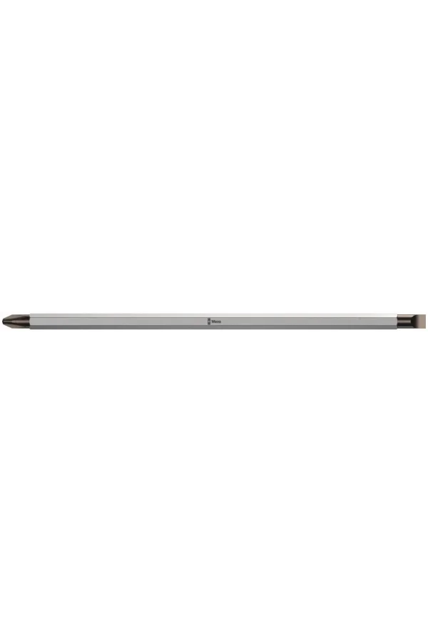 Wera 82 Çift Taraflı Geçmeli Yıldız/Düz Tornavida Ucu/Bıçağı, PH 2 x 1 x 6 x 175 mm