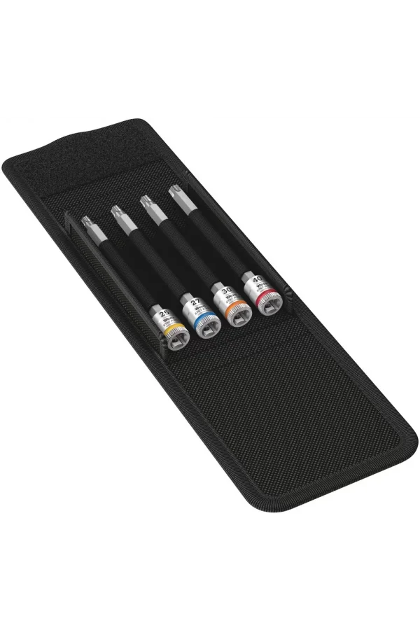 Wera 8767 A HF 1 TORX® Uçlu Zyklop Lokma Bits Seti, 1/4 Soketli, Tutma Fonksiyonlu