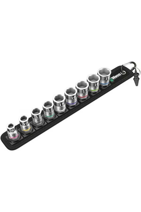 Wera Belt B 1 Zyklop Lokma Seti, Tutma Fonksiyonlu, 3/8 Soketli