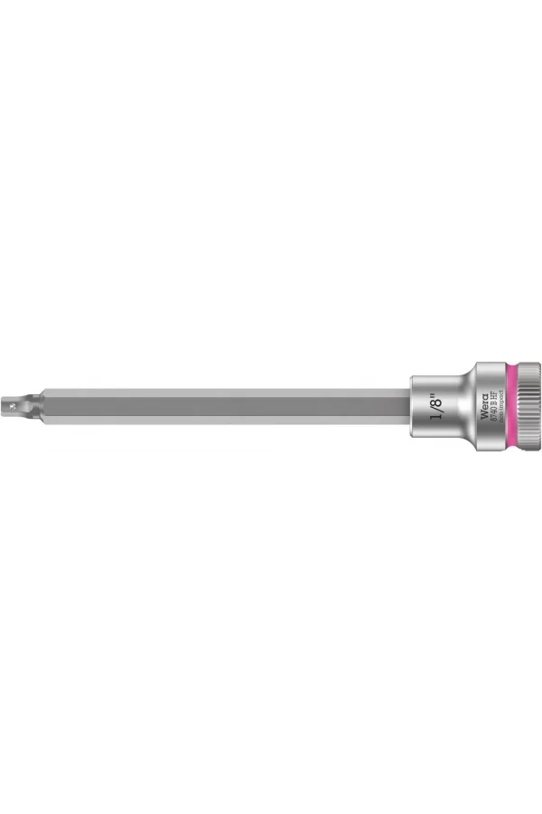 Wera 8740 B HF Altıgen Uçlu Zyklop Lokma Bits, 3/8 Soketli, Tutma Fonksiyonlu, 1/8 x 107 mm