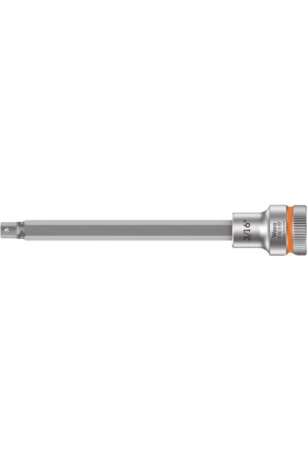 Wera 8740 B HF Altıgen Uçlu Zyklop Lokma Bits, 3/8 Soketli, Tutma Fonksiyonlu, 3/16 x 107 mm