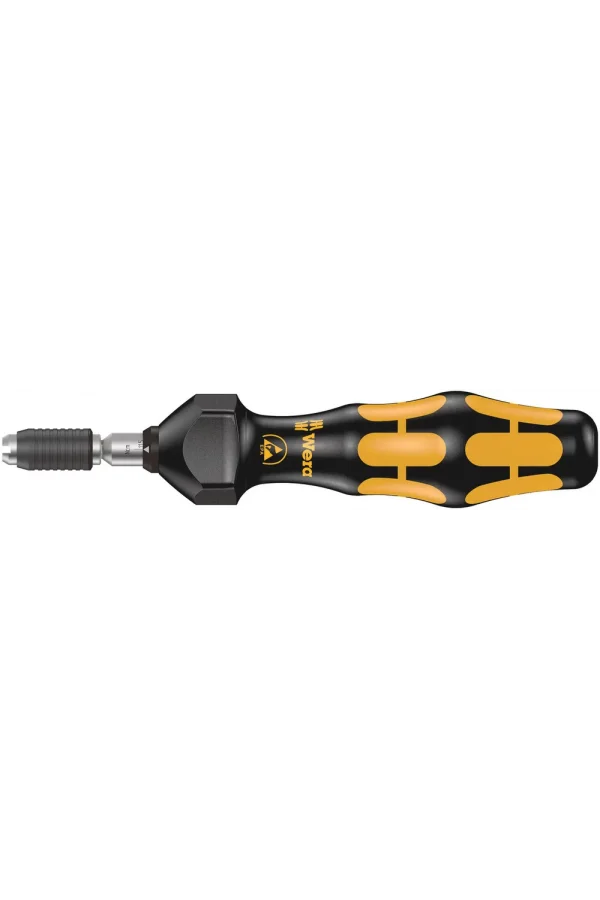 Wera 7400 Serisi Kraftform ESD Ayarlanabilir Torklu Tornavida (0,1-1,0 Nm), Hızlı Uç Değiştirme Mandrenli, 7436 ESD x 0.30-1.00 Nm