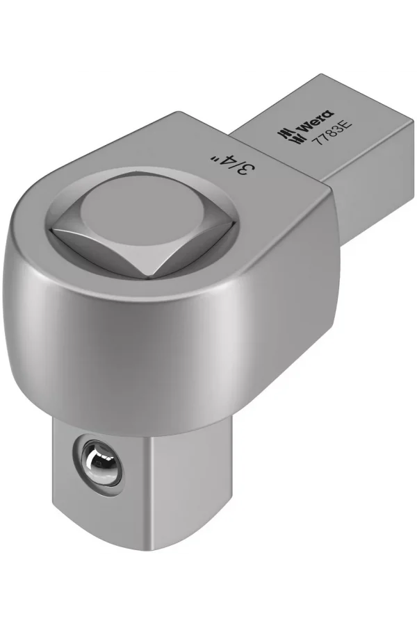 Wera 7783 E İtmeli Kare Sürücülü Geçmeli Tork Ucu, 14x18 mm, 14x18 x 3/4 x 70 mm