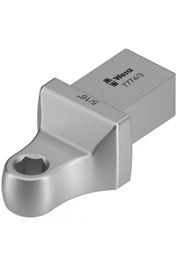 Wera 7774/3 Bits Tutucu Geçmeli Tork Ucu 5/16, 14x18 mm, 14x18 x 5/16 x 58 mm