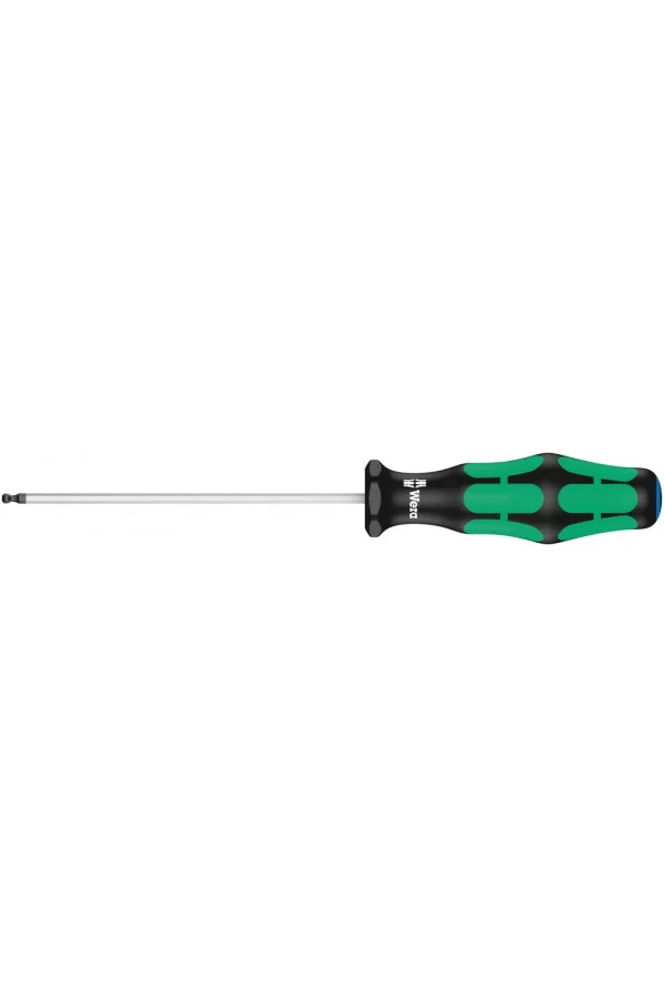 Wera 352 Altıgen Topbaş Tornavida, 2.5 x 100 mm