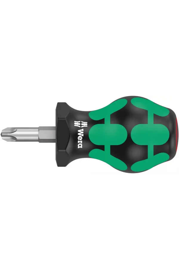 Wera 350 PH Yıldız Stubby/Topaç/Karbüratör Tornavidası, PH 3 x 25 mm