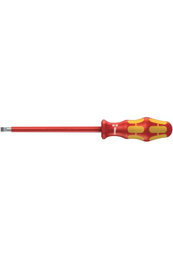 Wera 160 i VDE Yalıtımlı Düz Tornavida, 1.2 x 6.5 x 150 mm