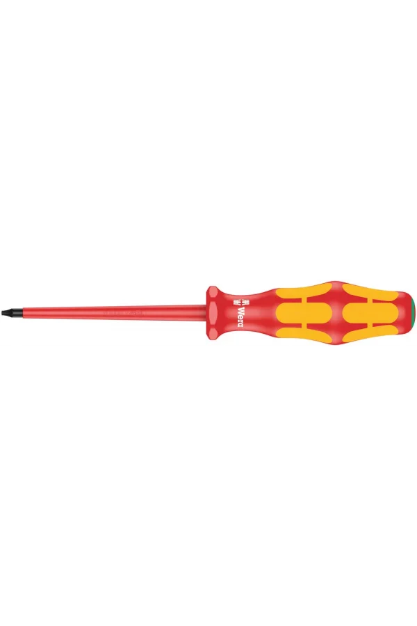 Wera 167 i VDE Yalıtımlı TORX® Tornavida, TX 6 x 80 mm