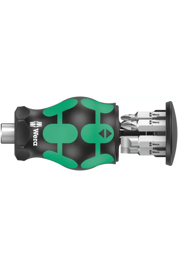 Wera Kraftform Kompakt Stubby/Topaç Bits Hazneli 4