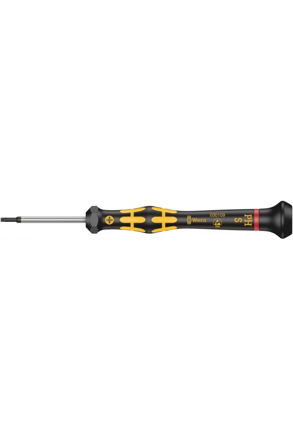 Wera 1550 PH S ESD Kraftform Micro Yıldız Tornavida, # 1 x 40 mm