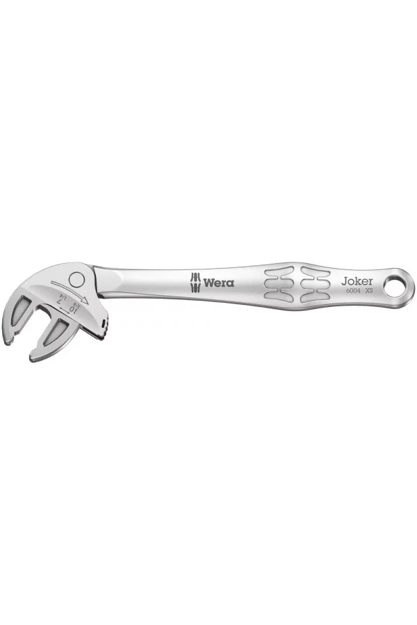 Wera 6004 Joker XS Kendinden Ayarlı Açık Ağız Kurbağacık Anahtar, 7-10 x 1/4-3/8 x 117 mm