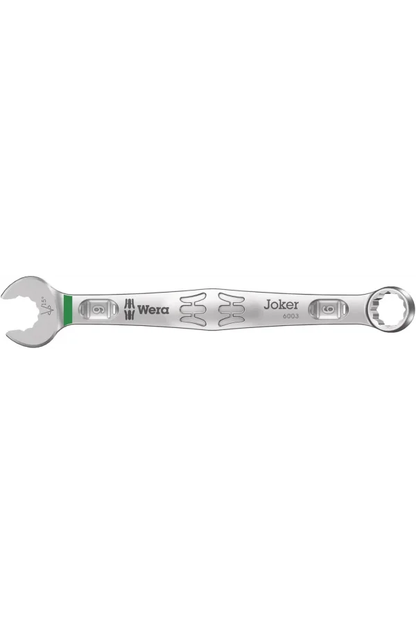 Wera 6003 Joker Açık Ağız Yıldız Kombine Anahtar, 9 x 120 mm