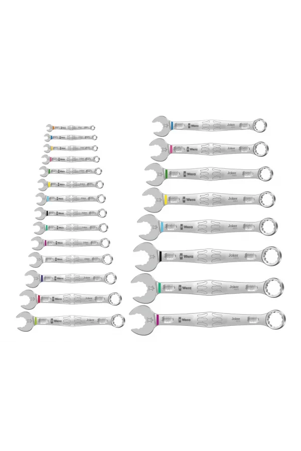 Wera 6003 Joker 22 Set 1 Açık Ağız Yıldız Kombine Anahtar Seti