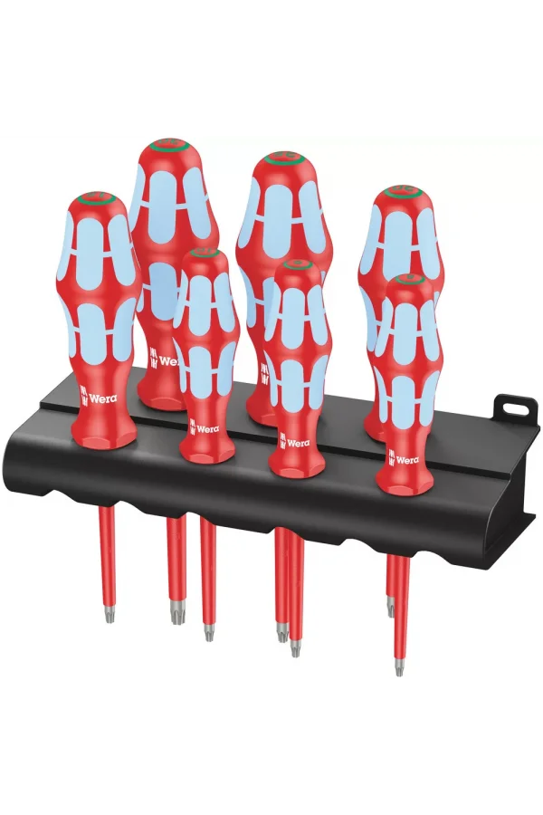 Wera 3167 i/7 TORX® Tornavida Seti, Paslanmaz + Raf
