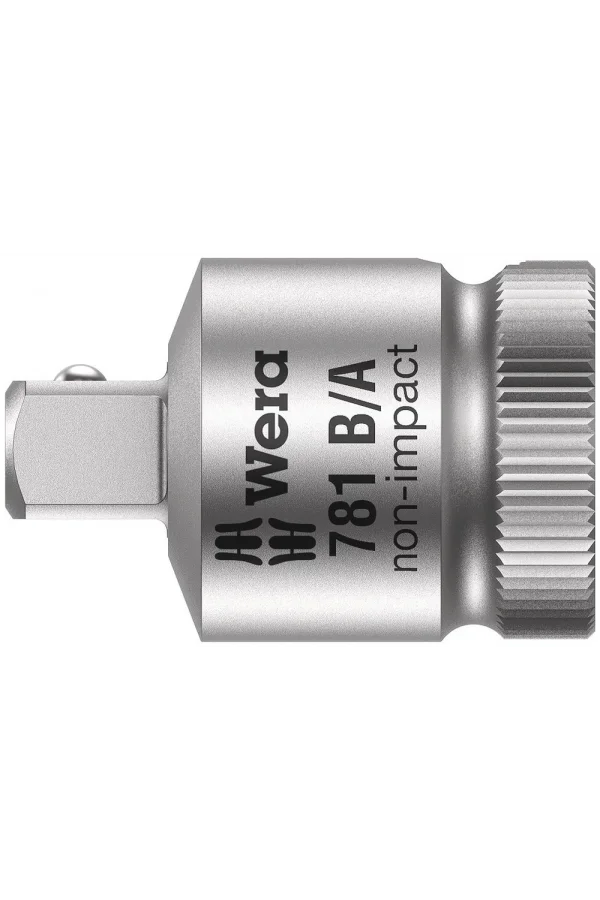 Wera 781 B 3/8 Adaptör, 781 B/A x 1/4 x 27 mm x 3/8