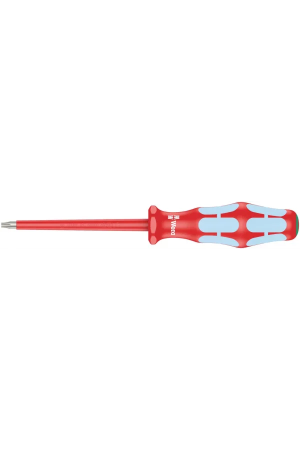 Wera 3167 i VDE Yalıtımlı TORX® Tornavida, Paslanmaz, TX 9 x 80 mm