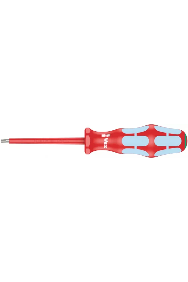 Wera 3167 i VDE Yalıtımlı TORX® Tornavida, Paslanmaz, TX 15 x 80 mm