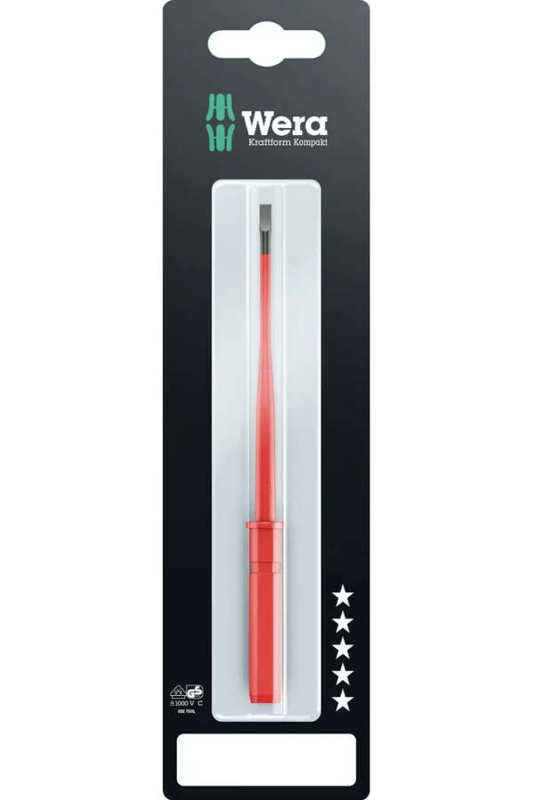 Wera Kraftform Kompakt VDE 60 iS 0,6x3,5x154mm SB 05004406001