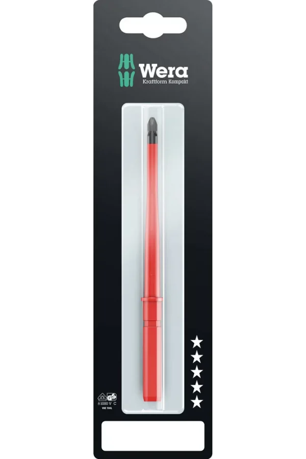 Wera Kraftform Kompakt VDE 65 iS PZ 2x154mm SB 05004456001