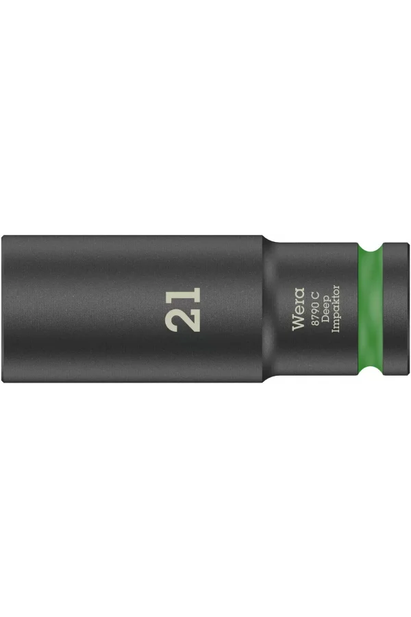Wera 8790 C Impaktor Derin Lokma, 1/2 Soketli, 21 x 83 mm
