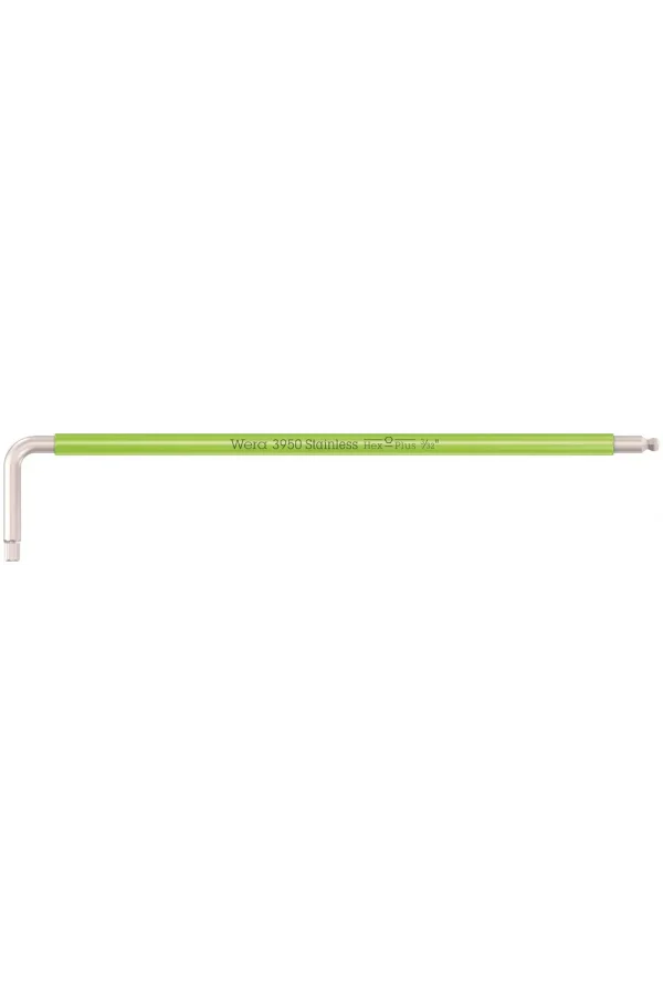 Wera 3950 SPKL Renkli Emperyal Allen Anahtar, inç, Paslanmaz, 3/32 x 112 mm